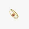 18K Gold Penta Ring