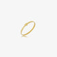 Bague Him For Her en Or 18K