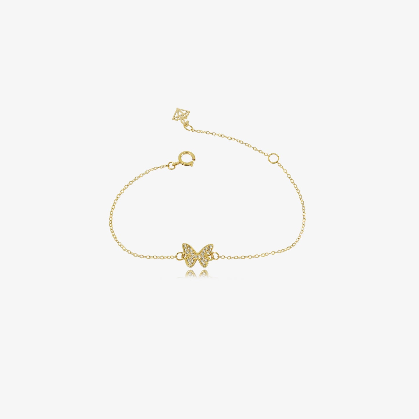 Bracelet Papillon en Or 18K