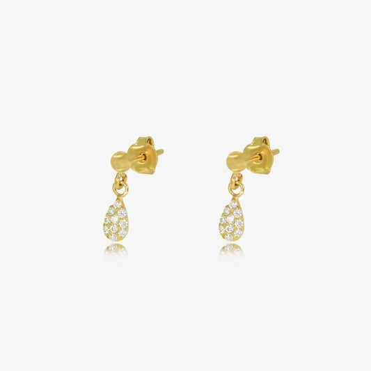 Boucle Amande en Or 18K